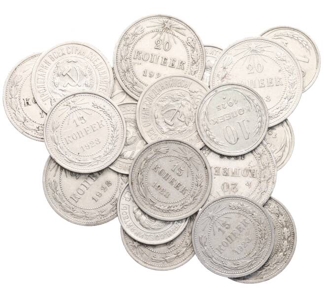 Одна случайная монета 10-20 копеек 1922-1930 года АКЦИЯ (Для заказов от 4000 р) (Артикул: M1-66311)