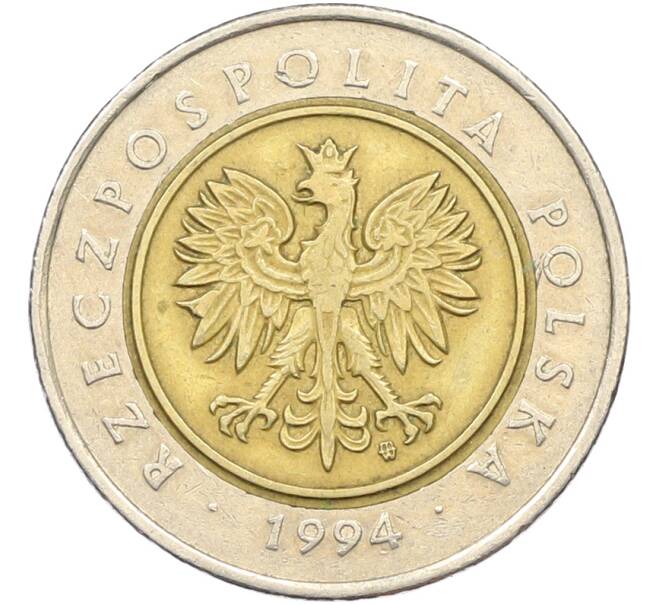 Монета 5 злотых 1994 года Польша (Артикул: K12-78454) — Фото №2