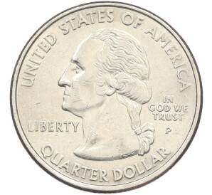 1/4 доллара (25 центов) 2000 года P США «Штаты и территории — Нью-Гэмпшир» — Фото №2