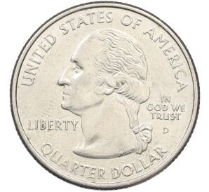 1/4 доллара (25 центов) 2005 года D США «Штаты и территории — Штат Калифорния» — Фото №2