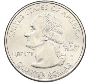 1/4 доллара (25 центов) 2002 года D США «Штаты и территории — Теннесси» — Фото №2