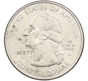 1/4 доллара (25 центов) 2004 года D США «Штаты и территории — Айова» — Фото №2
