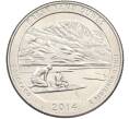 Монета 1/4 доллара (25 центов) 2014 года D США «Национальные парки — №24 Национальный парк Грейт-Санд-Дьюнс» (Артикул: K12-78464) — Фото №1