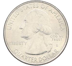 1/4 доллара (25 центов) 2014 года D США «Национальные парки — №24 Национальный парк Грейт-Санд-Дьюнс» — Фото №2