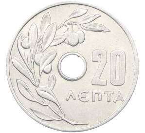 20 лепт 1966 года Греция — Фото №2