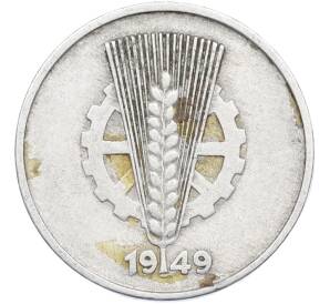 10 пфеннигов 1949 года A Восточная Германия (ГДР) — Фото №1
