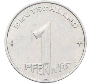 1 пфенниг 1952 года A Восточная Германия (ГДР) — Фото №2