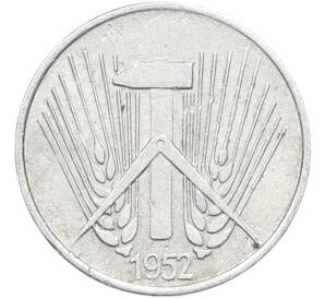 1 пфенниг 1952 года A Восточная Германия (ГДР) — Фото №1