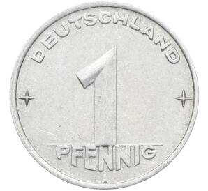 1 пфенниг 1952 года A Восточная Германия (ГДР) — Фото №2