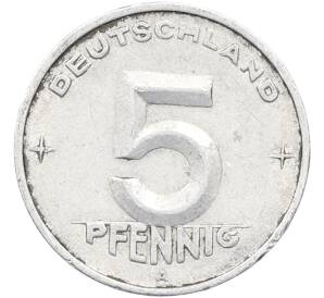 5 пфеннигов 1950 года A Восточная Германия (ГДР) — Фото №2