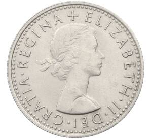 6 пенсов 1965 года Великобритания — Фото №2