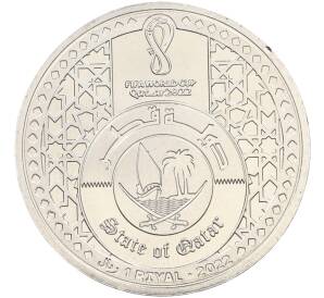 1 риял 2022 года Катар «Чемпионат мира по футболу 2022 года B Катаре — Лаиб (Талисман)» — Фото №2