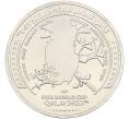 Монета 1 риял 2022 года Катар «Чемпионат мира по футболу 2022 года B Катаре — Страна-организатор Катар» (Артикул: T11-39870) — Фото №1
