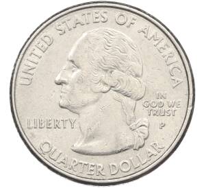 1/4 доллара (25 центов) 2001 года P США «Штаты и территории — Нью-Йорк» — Фото №2