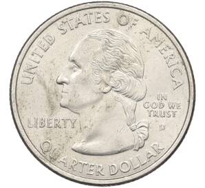 1/4 доллара (25 центов) 2001 года D США «Штаты и территории — Вермонт» — Фото №2
