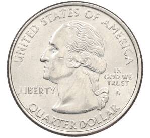 1/4 доллара (25 центов) 2006 года D США «Штаты и территории — Невада» — Фото №2