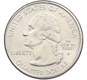 1/4 доллара (25 центов) 2001 года P США «Штаты и территории — Род-Айленд» — Фото №2