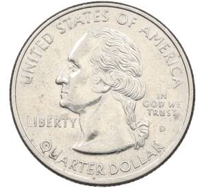 1/4 доллара (25 центов) 1999 года D США «Штаты и территории — Джорджия» — Фото №2
