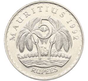 5 рупий 1992 года Маврикий — Фото №1