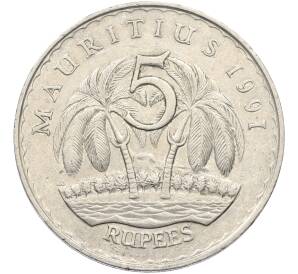 5 рупий 1991 года Маврикий — Фото №1