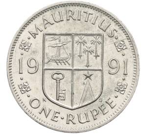 1 рупия 1991 года Маврикий — Фото №1