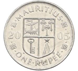 1 рупия 2005 года Маврикий — Фото №1