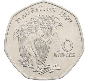 10 рупий 1997 года Маврикий — Фото №1