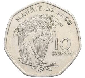 10 рупий 2000 года Маврикий — Фото №1