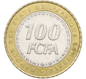100 франков 2006 года Центрально-Африканский валютный союз — Фото №2