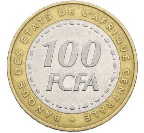 100 франков 2006 года Центрально-Африканский валютный союз — Фото №2