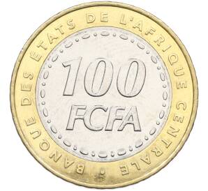100 франков 2006 года Центрально-Африканский валютный союз — Фото №2