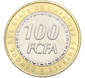 100 франков 2006 года Центрально-Африканский валютный союз — Фото №2