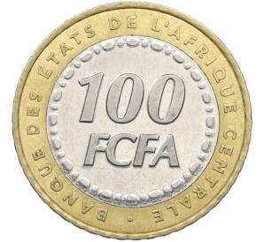 100 франков 2006 года Центрально-Африканский валютный союз — Фото №2