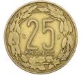Монета 25 франков 1975 года Центрально-Африканский валютный союз (Артикул: K12-78788) — Фото №2