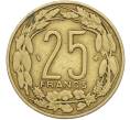 Монета 25 франков 1998 года Центрально-Африканский валютный союз (Артикул: K12-78791) — Фото №2