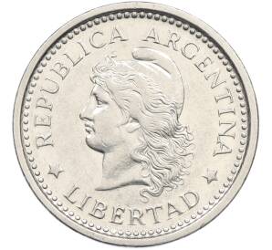 1 песо 1958 года Аргентина — Фото №2