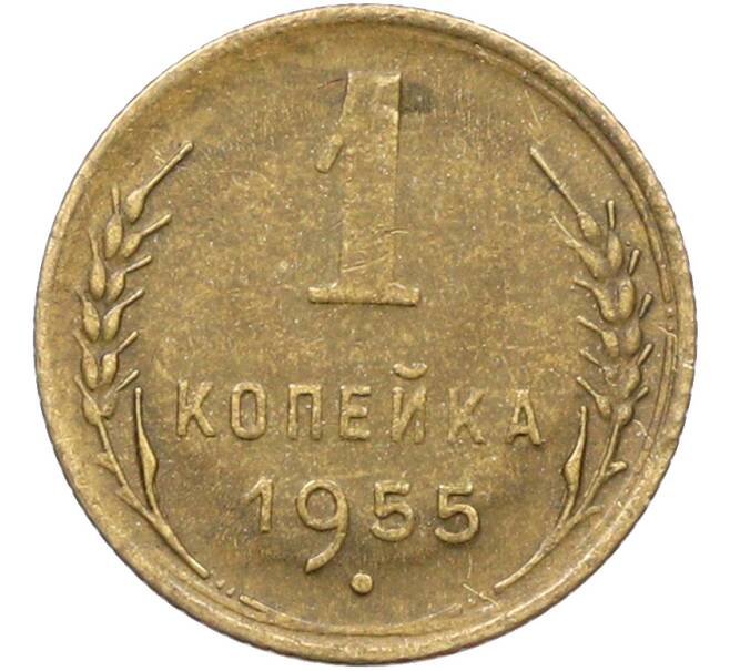 Монета 1 копейка 1955 года (Артикул: K12-78501) — Фото №1