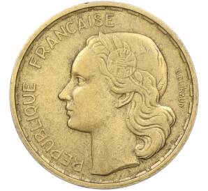 20 франков 1950 года B Франция — Фото №2