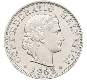 20 раппенов 1962 года Швейцария — Фото №1