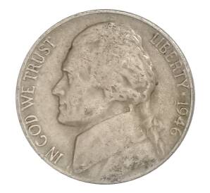 5 центов 1946 года D США — Фото №1