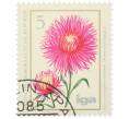 Почтовая марка 5 пфеннигов 1975 года Восточная Германия (ГДР) «Астра китайская» (Артикул: K12-78594) — Фото №1