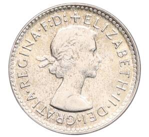 3 пенса 1962 года Австралия — Фото №2