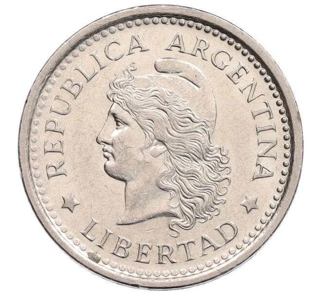 Монета 1 песо 1959 года Аргентина (Артикул: K1-7181) — Фото №2