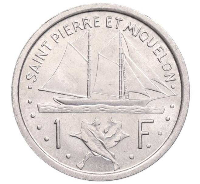 Монета 1 франк 1948 года Сен-Пьер и Микелон (Артикул: K1-7183) — Фото №1