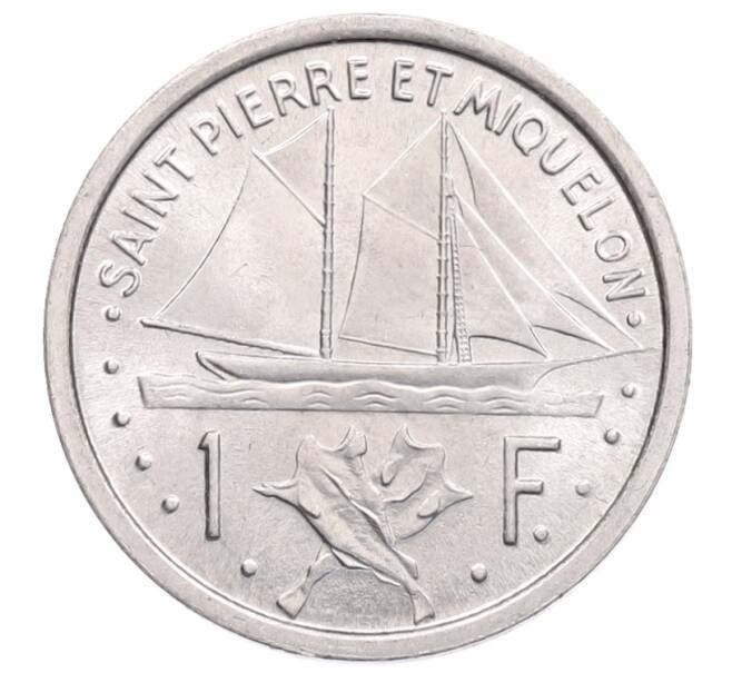 Монета 1 франк 1948 года Сен-Пьер и Микелон (Артикул: K1-7184) — Фото №1