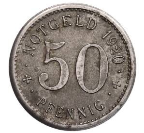 50 пфеннигов 1920 года Германия — город Менден (Нотгельд) — Фото №2