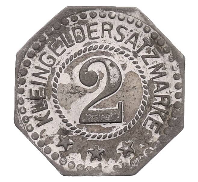 Монета 2 пфеннига 1917 года Германия — город Бармен (Нотгельд) (Артикул: K1-7192) — Фото №2