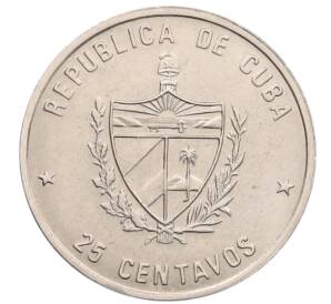25 сентаво 1989 года Куба «220 лет со дня рождения Александра фон Гумбольдта» — Фото №2