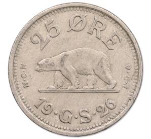 25 эре 1926 года Гренландия — Фото №1