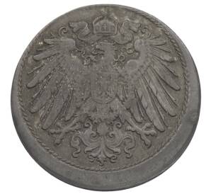10 пфеннигов 1918 года Германия — брак (смещение) — Фото №1
